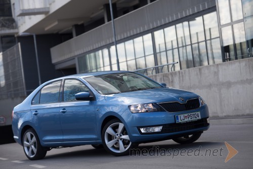 Škoda Rapid 1.2 TSI Elegance, mediaspeed test