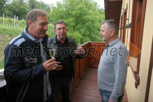 Leon Zorko, Krainer; Miroslav Šerbinek, Avtohiša Šerbinek Maribor; Jernej Frangež, Hiša penin Frangež