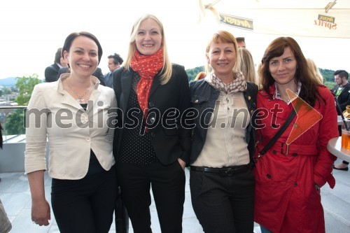 Gordana Drecun Mithans, direktorica, SPEM Komunikacijska skupina; Karolina Marolt, Spem; Maja Rečnik, Spem; Mateja Bečela, Spem