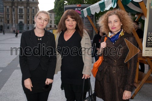 Katja Pustovrh; Alenka Banovec; Hermina Kovačič, novinarka