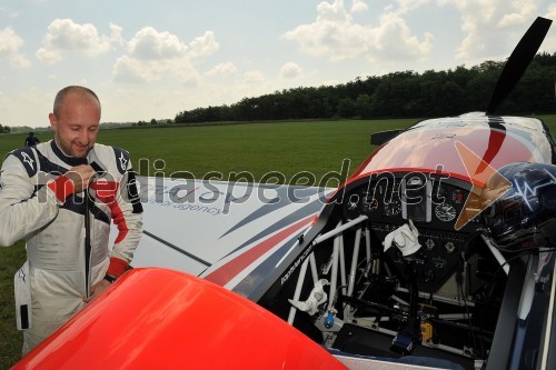 Petr Kopfstein, akrobatski pilot