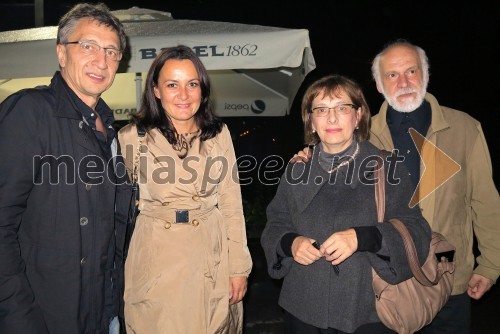 Tomislav Kličko; lastnik galerije Lauba; Zekira Marković, lastnica gostiln Baščaršija in Sarajevo; Jagoda Popović, akademska slikarka; soprog Dimitrije Popović, akademski slikar, kipar, pisatelj