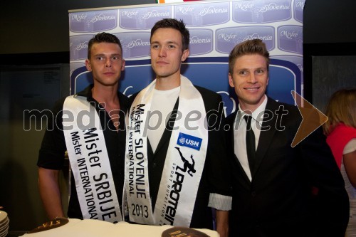 ...; Jure Rugani, Mister Slovenije 2013; Erik Ferfolja, Mister Model Management