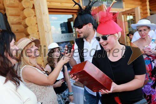 Barbra Jermann, urednica revije Lady; Štefko Bratkovič; Ana Praznik; Radio Center