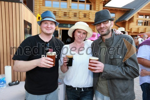 Vasja Golar, podjetnik; Alenka Golar; Paolo Lucchese