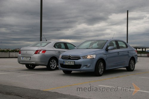 Citroën C-Elysee HDi92 Exclusive in Peugeot 301 1.6 VTi