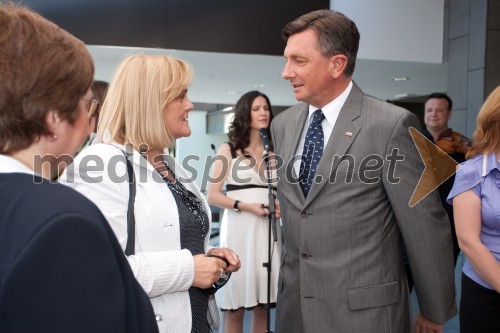 Darja Radič; Borut Pahor, predsednik Republike Slovenije