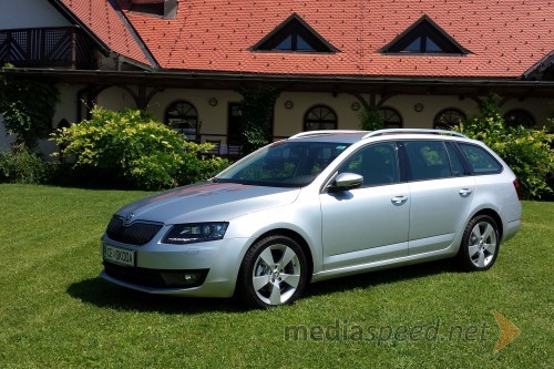 Škoda Octavia Combi, tretja generacija, slovenska predstavitev