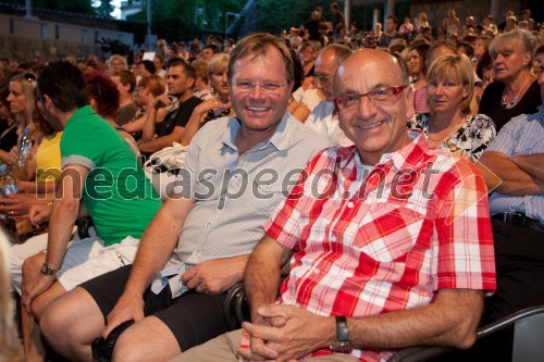 Marko Škriba, direktor znamke Volkswagen pri Porsche Slovenija d.o.o.; Heinz Slesak, generalni direktor Porsche Slovenija d.o.o.