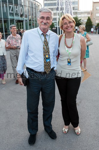 Peter Radovič, odgovorni urednik TV Slovenija; Nataša Bolčina Žgavec, RTV