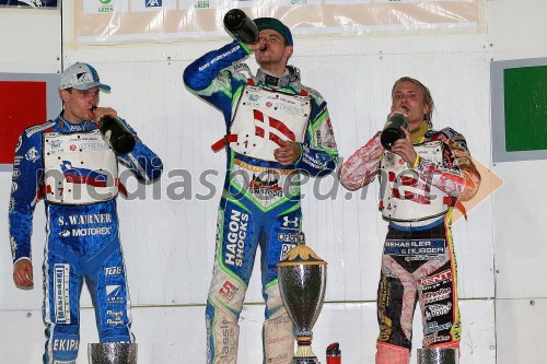 Matej Žagar (Slovenija); Hans Andersen (Danska); Michael Jepsen Jensen (Danska)