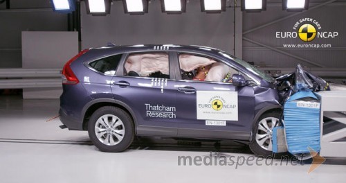 Nova Honda CR-V na Euro NCAP osvojila 5 zvezdic