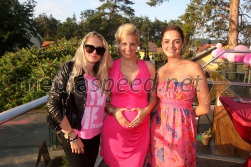 Maša Merc, Miss Slovenije 2000; Mihaela Margan - Miša, novinarka; Tadeja Ternar, Miss Slovenije 2007