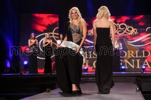 Eva Matijašević, druga spremljevalka Miss Slovenije 2013