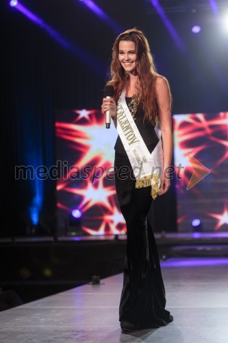 Laura Škvorc, prva spremljevalka Miss Slovenije 2013