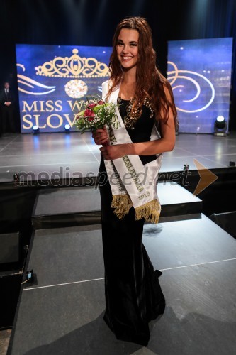 Laura Škvorc, prva spremljevalka Miss Slovenije 2013