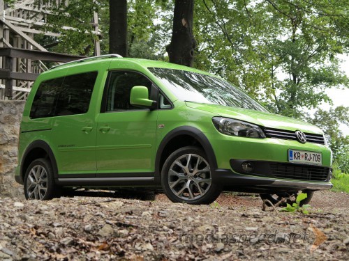 Volkswagen Cross Caddy, slovenska predstavitev