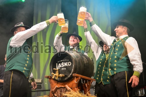 Pivo in cvetje 2013, otvoritev in VIP dogajanje