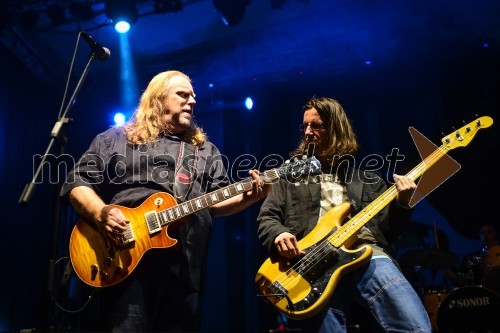 Warren Haynes, kitarist; Alen Steržaj, član skupine Big Foot Mama