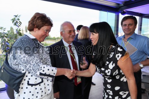 ...; Robert Minasyan; mag. Helena Cvikl, direktorica Višje strokovne šole za gostinstvo in turizem v Mariboru