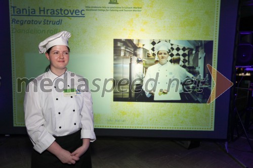 Tanja Hrastovec, študentka Višje strokovne šole za gostinstvo in turizem v Mariboru