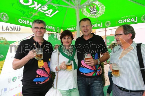 Pivo in cvetje 2013, otvoritev in VIP dogajanje