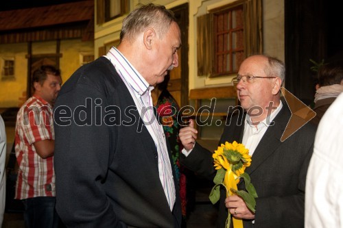 Tomaž Habe, skladatelj, pedagog in dirigent; Slavko Avsenik ml, glasbenik