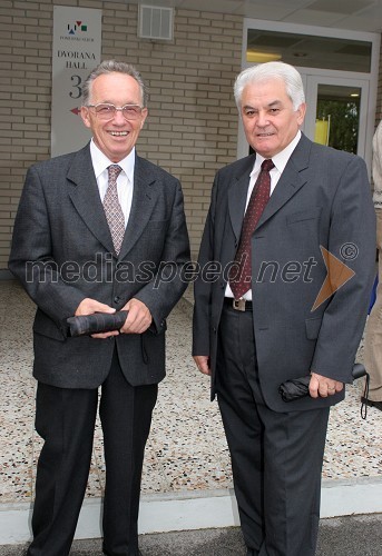 Dr. Marjan Rožič - predsednik Turistične zveze Slovenije in Štefan Dravec - predsednik Pomurske turistične zveze
