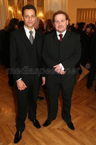 Danilo Rošker, direktor SNG Maribor in Darko Brlek, direktor Festivala Ljubljana