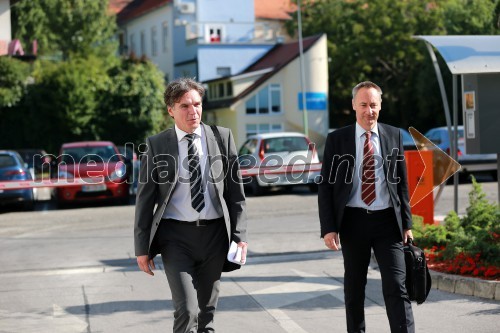 Jošt Dolničar, predsednik nadzornega sveta Zavarovalnice Maribor; mag. David Kastelic, predsednik uprave Zavarovalnica Maribor