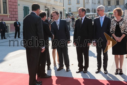 Francois Hollande na obisku v Ljubljani ter srečanje z Alenko Bratušek