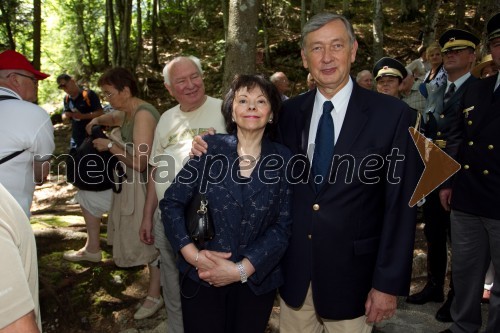 Barbara Miklič Türk; Danilo Türk, nekdanji predsednik Republike Slovenije