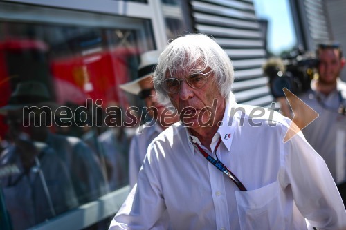 Bernie Eccelstone, predsednik Formula One Management in Formula One Administration