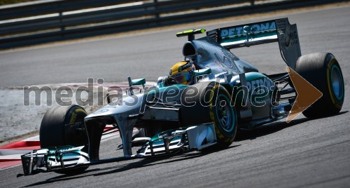 Lewis Hamilton, voznik mostva Petronas Mercedes