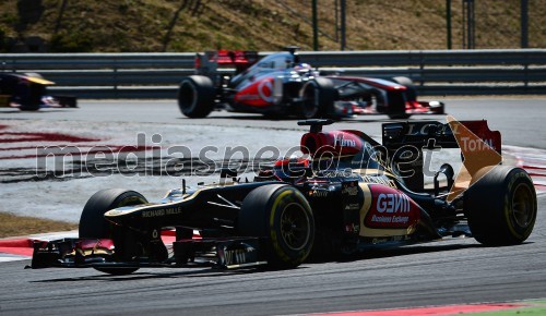 Kimi Raikkonen, voznik mostva Lotus Renault