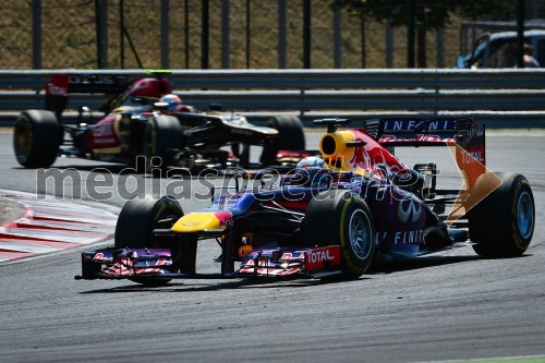 Sebastian Vettel, voznik mostva Red Bull Renault