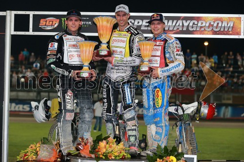 Tai Woffinden (Velika Britanija); Niels Kristian Iversen (Danska); Emil Sayfutdinov (Rusija)