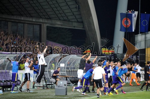 Nogometna tekma NK Maribor - Apoel