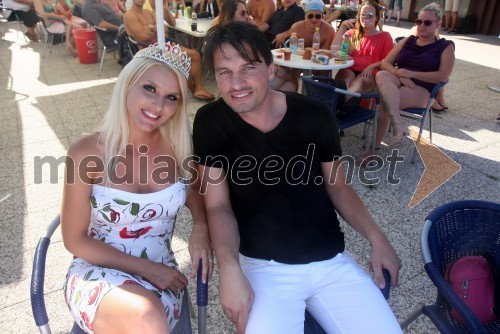 Tanja Savanovič, Miss bikini 2012; Marko Kolar, maneken