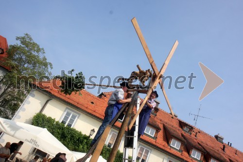 Postavljanje klopotca