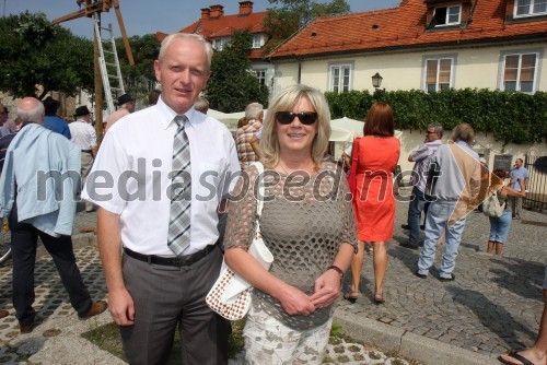 Danilo Burnač, direktor podjetja Mariborski Vodovod; Tatjana Mileta, direktorica GIZ Stari Maribor ter programska direktorica festivala Špasfest