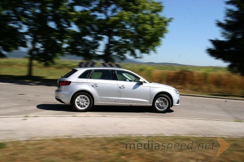 Audi A3 Sportback Attraction 1.6 TDI, mediaspeed test