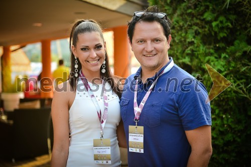 Maja Cotič, Miss Slovenije 2013; Dejan Tamše, voditelj