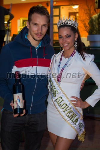 Peter Klinc, Mister Slovenije 2009; Maja Cotič, Miss Slovenije 2013