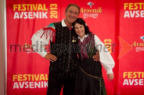 Hubi Aschenbrücker, humorist; Maja Berce Podrekar, pevka