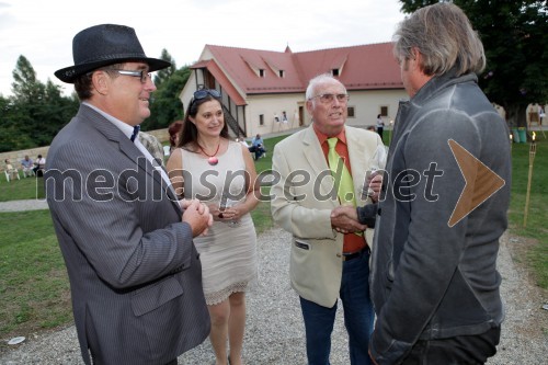 Dr. Andrej Fištravec, župan MOM; ...; ...; Vladimir Rukavina Gogo, direktor Narodnega doma Maribor