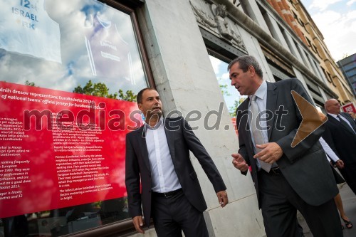 Andrej Slapar, predsednik uprave Zavarovalnice Triglav; Roman Volčič, predsednik KZS