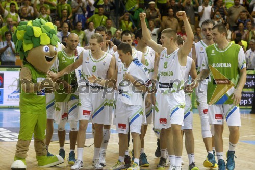 Maskota Eurobasket - Lipko; Slovenska košarkarska resprezentanca