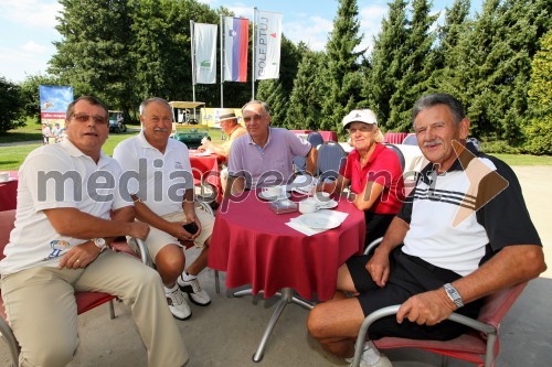 Slavko Petek, Klima Petek; ...; mag. Janez Erjavec, Predsednik uprave Pomurskega sejma; Marija Kampuš; soprog Anton Kampuš, župan občine Gornja Radgona