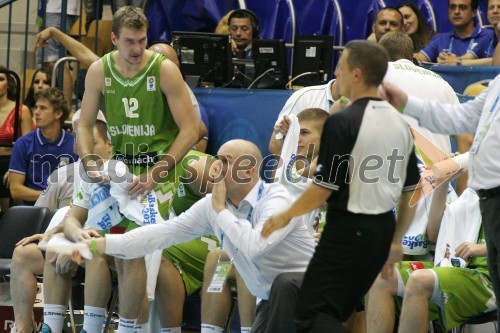 Zoran Dragić, košarkar; Chris Michael Thomas, videokordinator slovenske košarkarske reprezentance